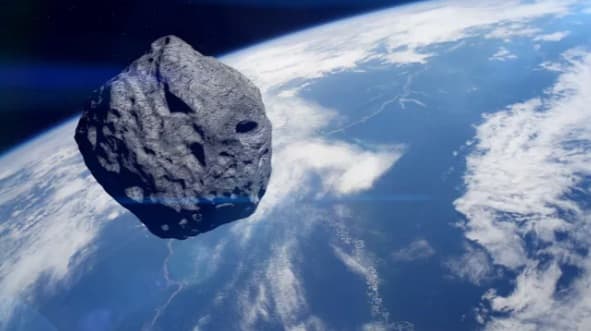 Asteroid illustration